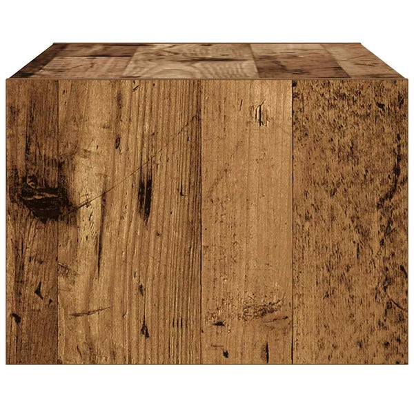 TV-Schrank mit LED Altholz-Optik