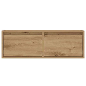 TV-Schrank Artisan-Eiche mit LED-Beleuchtung 75 cm