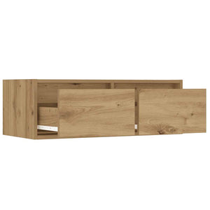 TV-Schrank Artisan-Eiche mit LED-Beleuchtung 75 cm