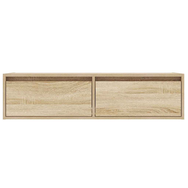 TV-Schrank Sonoma Eiche mit LED 100 cm