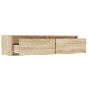 TV-Schrank Sonoma Eiche mit LED 100 cm