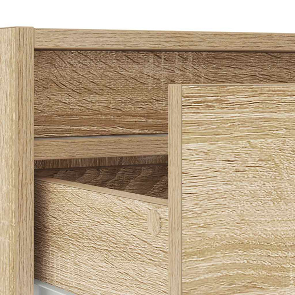 TV-Schrank Sonoma Eiche mit LED 100 cm