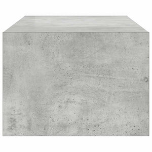 TV-Schrank Betongrau mit LED 100cm