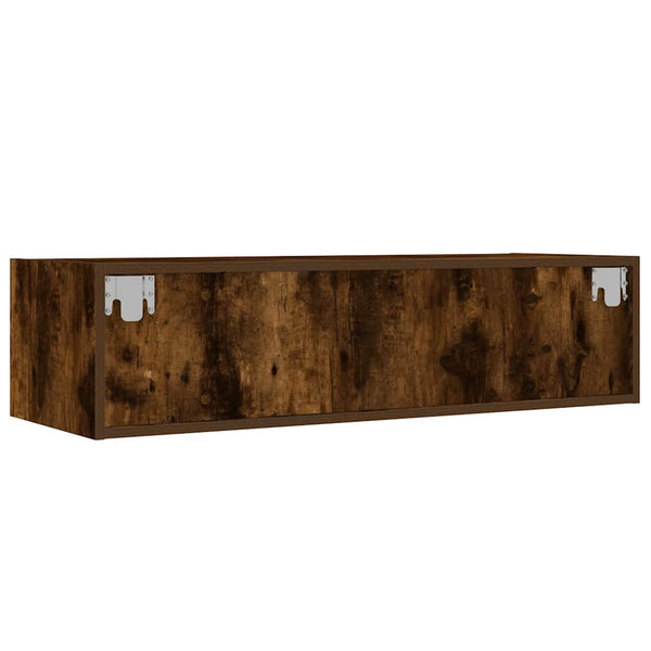 TV-Schrank Räuchereiche mit LED 100cm