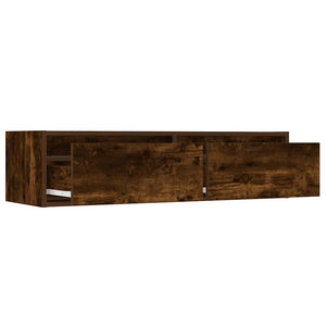 TV-Schrank Räuchereiche mit LED 100cm
