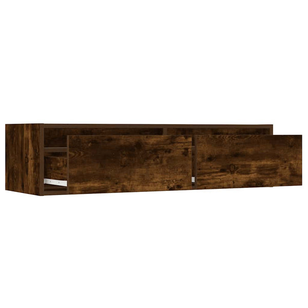 TV-Schrank Räuchereiche mit LED 100cm