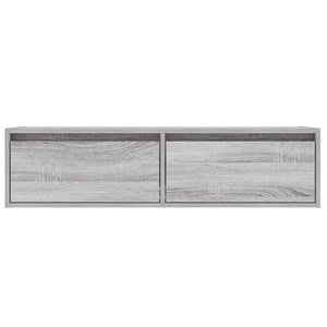 TV-Schrank Grau Sonoma mit LED