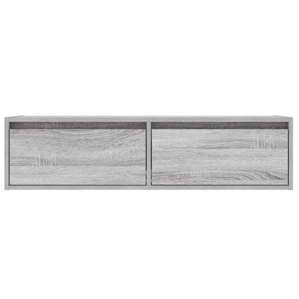 TV-Schrank Grau Sonoma mit LED