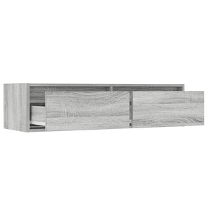 TV-Schrank Grau Sonoma mit LED