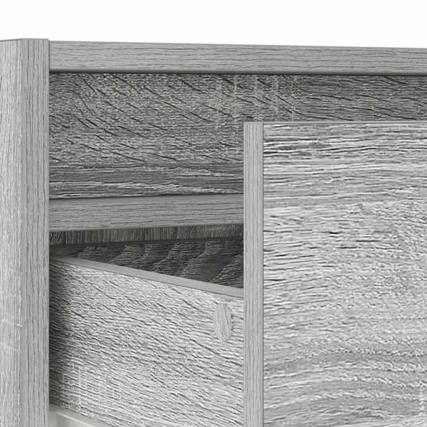 TV-Schrank Grau Sonoma mit LED