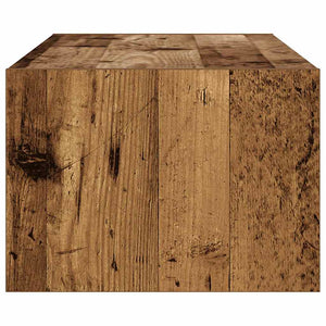 TV-Schrank mit LED Altholz-Optik 100 cm