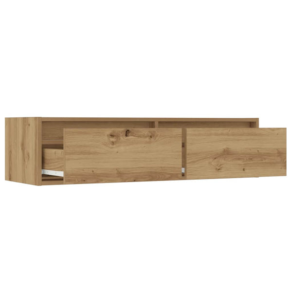 TV-Schrank Artisan-Eiche mit LED 100cm
