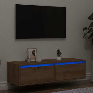 TV-Schrank Artisan-Eiche mit LED 100cm