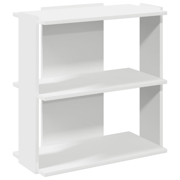Bücherregal Weiß 3 Böden 60x60 cm