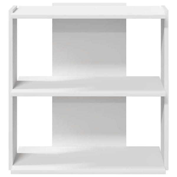 Bücherregal Weiß 3 Böden 60x60 cm