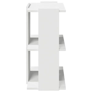 Bücherregal Weiß 3 Böden 60x60 cm