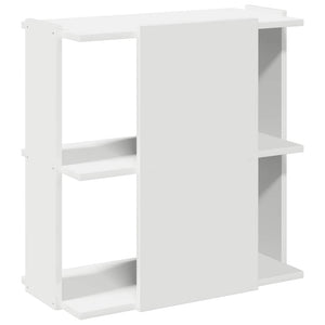 Bücherregal Weiß 3 Böden 60x60 cm
