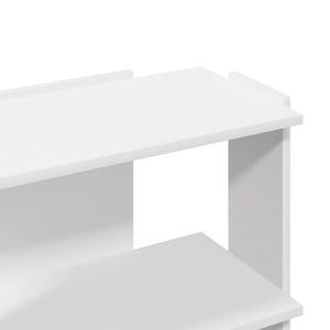 Bücherregal Weiß 3 Böden 60x60 cm