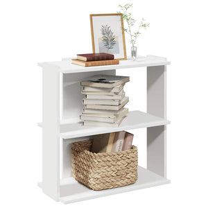 Bücherregal Weiß 3 Böden 60x60 cm