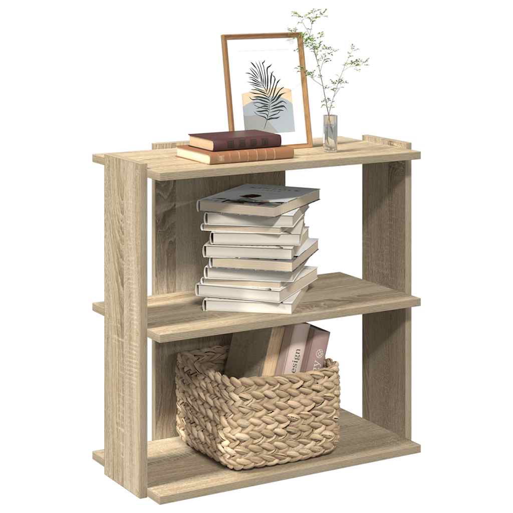Bücherregal Sonoma Eiche 60cm