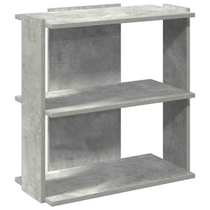Bücherregal Betongrau 60cm
