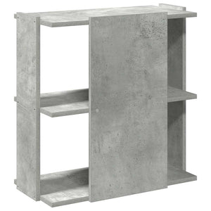 Bücherregal Betongrau 60cm