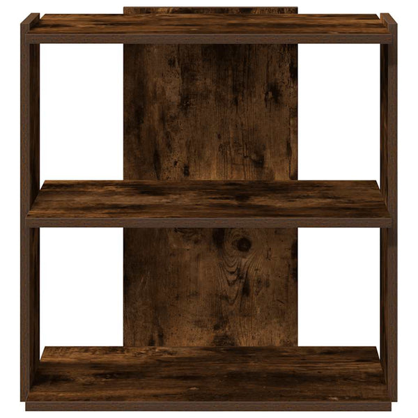 Bücherregal Räuchereiche, 3 Böden, 60cm