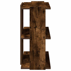 Bücherregal Räuchereiche, 3 Böden, 60cm
