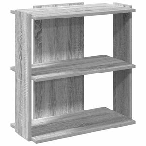 Bücherregal Grau Sonoma 60x60 cm
