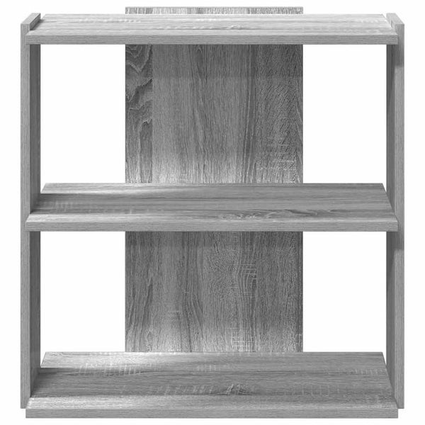 Bücherregal Grau Sonoma 60x60 cm