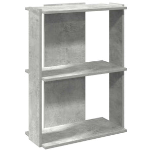 Bücherregal Betongrau 60x80 cm