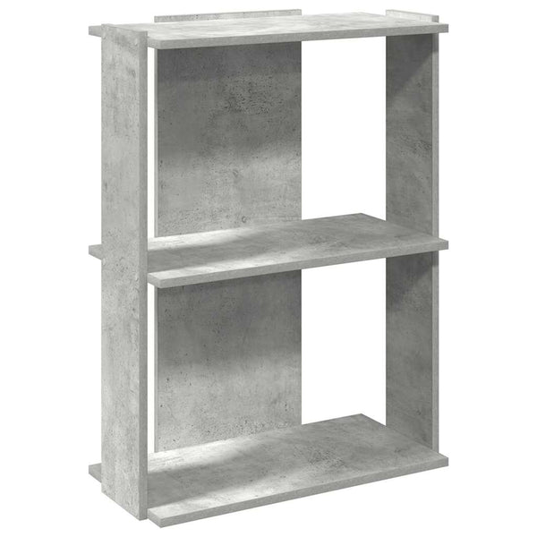 Bücherregal Betongrau 60x80 cm