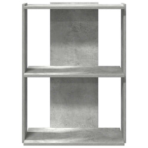 Bücherregal Betongrau 60x80 cm