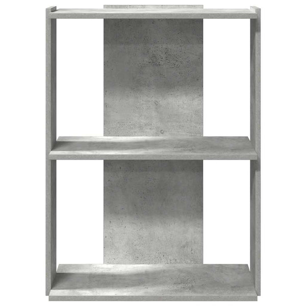 Bücherregal Betongrau 60x80 cm