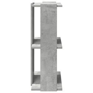 Bücherregal Betongrau 60x80 cm