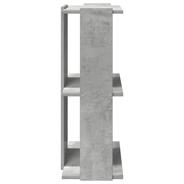 Bücherregal Betongrau 60x80 cm