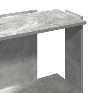 Bücherregal Betongrau 60x80 cm