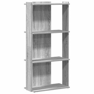 Bücherregal Grau Sonoma 60x30x120 cm