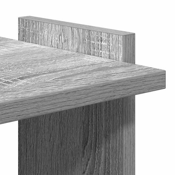 Bücherregal Grau Sonoma 60x30x120 cm