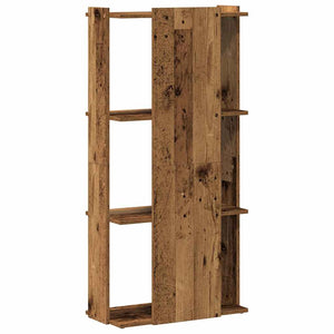Bücherregal 3 Böden Altholz-Optik