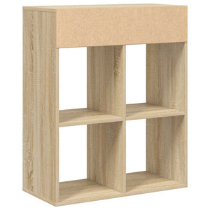 Sonoma Eiche Bücherregal, 66 cm