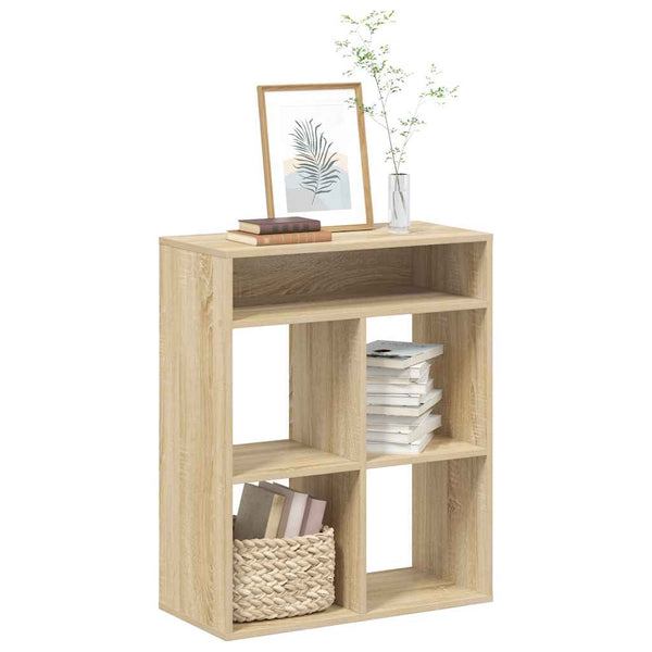Sonoma Eiche Bücherregal, 66 cm