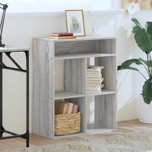 Bücherregal Grau Sonoma 66x80 cm