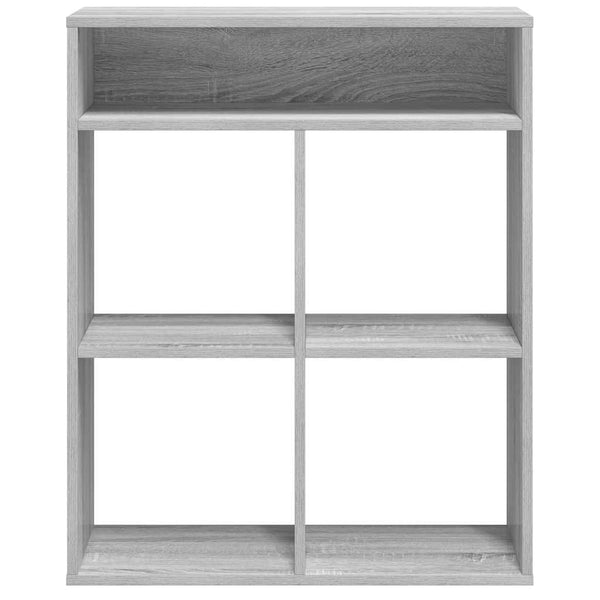 Bücherregal Grau Sonoma 66x80 cm
