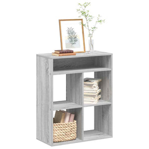 Bücherregal Grau Sonoma 66x80 cm