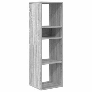 Bücherregal Grau Sonoma 34x31x112 cm
