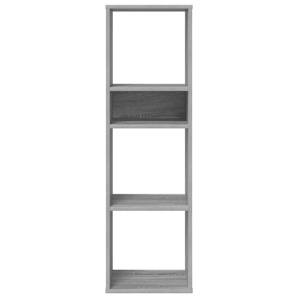 Bücherregal Grau Sonoma 34x31x112 cm