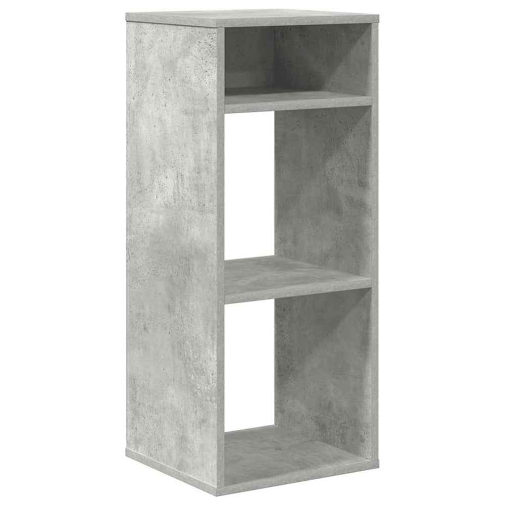 vidaXL Bookshelf Concrete Grey 34x31x80 cm Engineered Wood