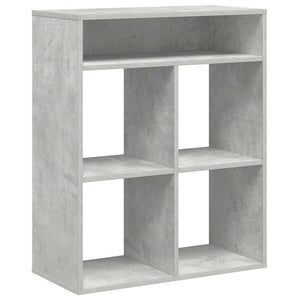 Bücherregal Betongrau 66x80 cm