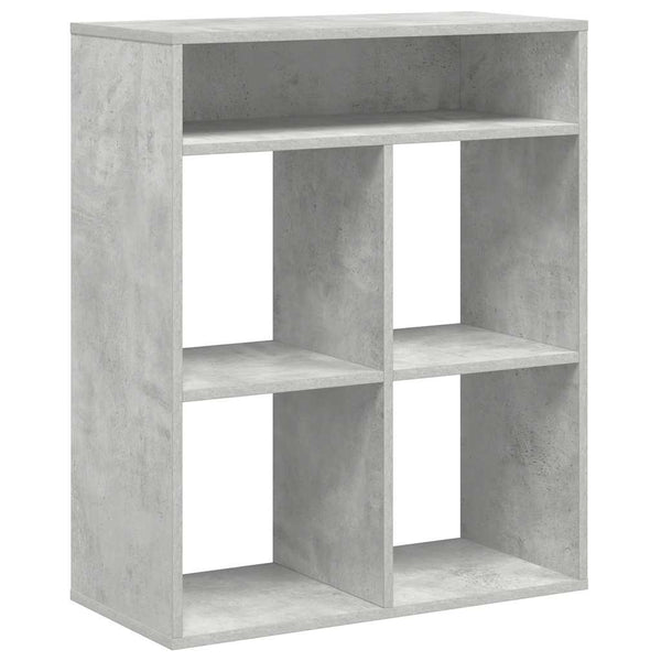 Bücherregal Betongrau 66x80 cm